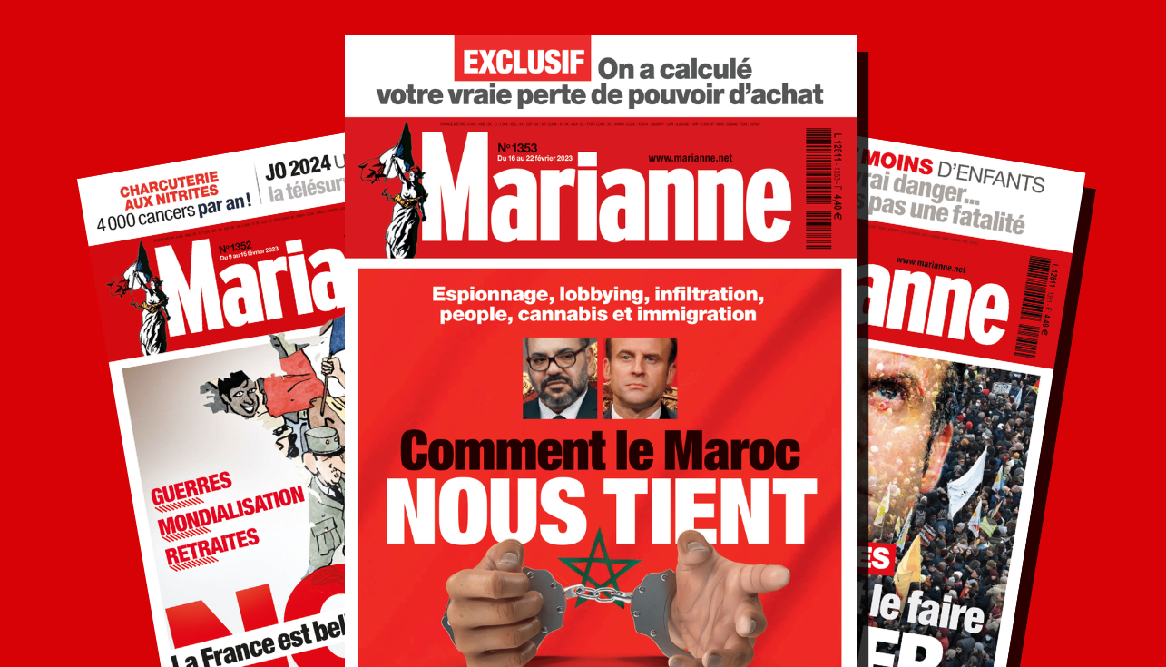  في غمرة الأزمة.. غلاف مجلة "ماريان" يتهم المغرب بمحاصرة فرنسا بواسطة التجسس والهجرة والمخدرات 