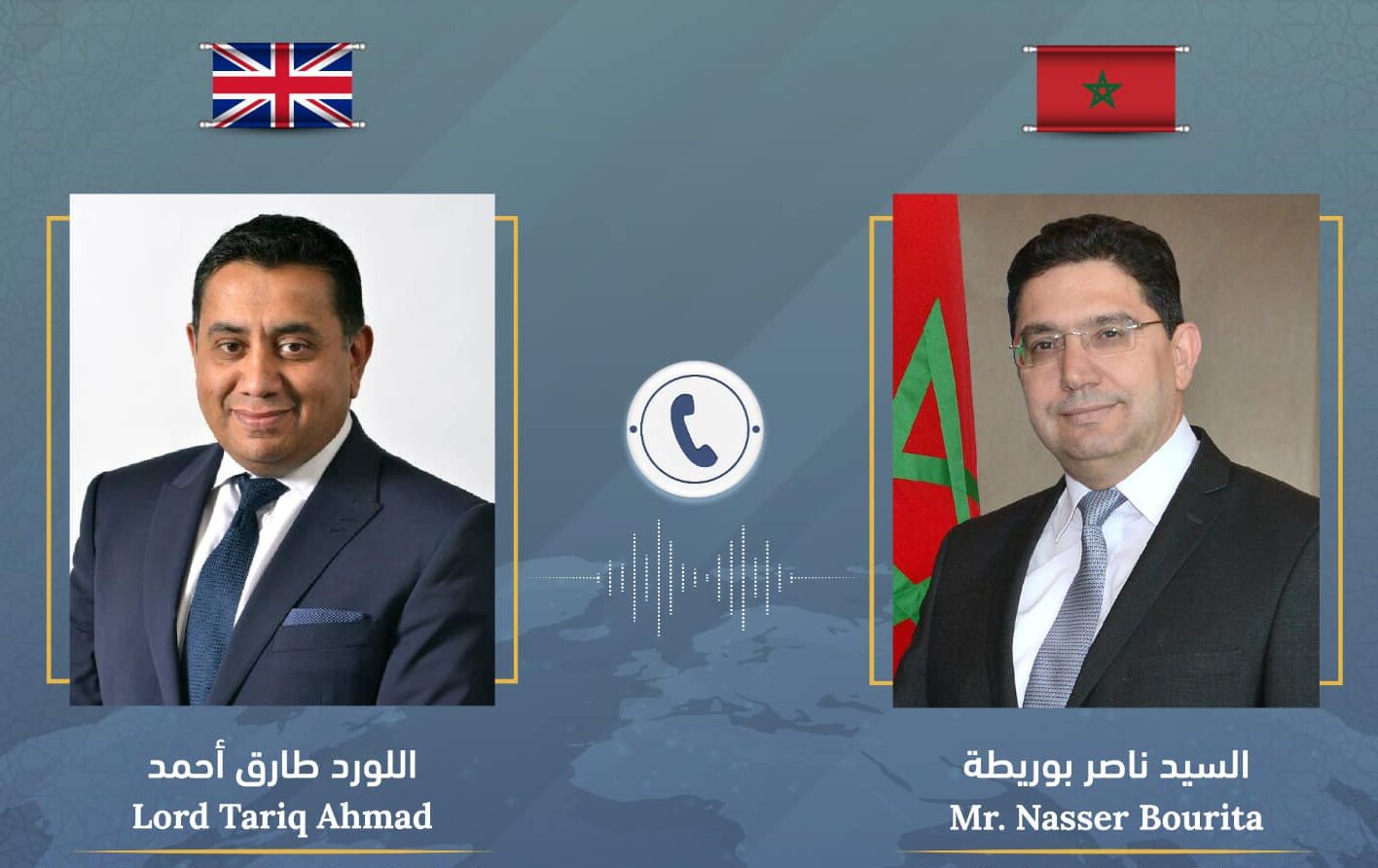 بوريطة يستعرض مع وزير الدولة البريطاني لشمال إفريقيا التطورات الإيجابية للعلاقات الثنائية