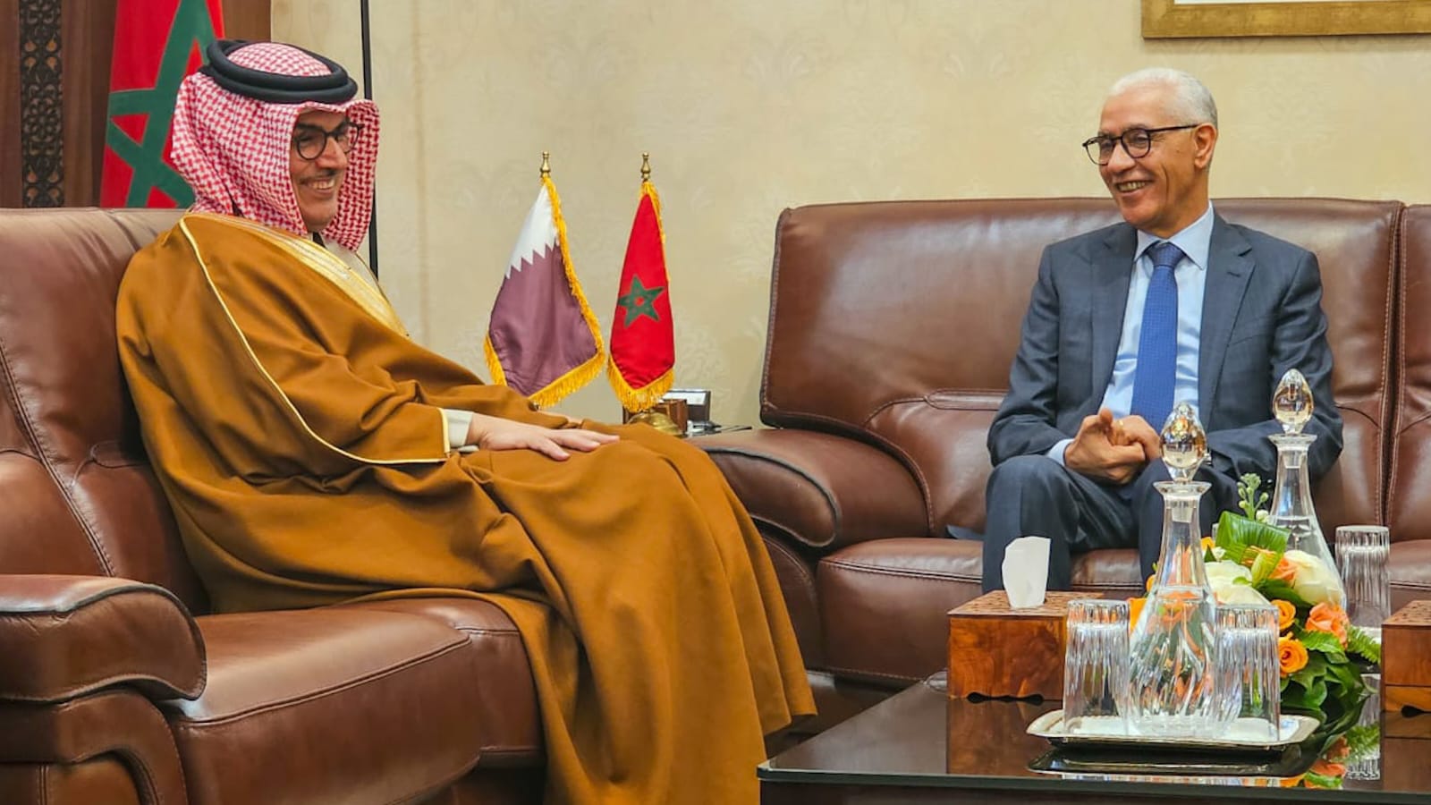 رئيس البرلمان المغربي يتباحث مع سفير قطر في الرباط حول قضايا إقليمية ودولية ذات "اهتمام مشترك"