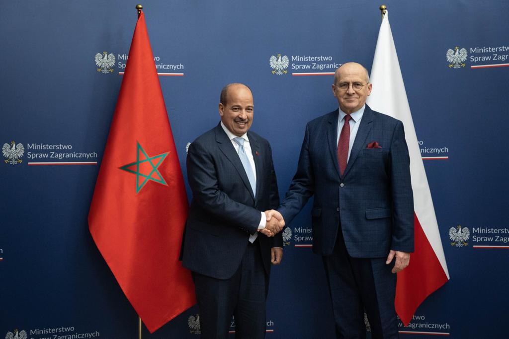 وزير الخارجية البولندي يؤكد لرئيس مجلس المستشارين المغربي دعم بلاده لجهود المملكة من أجل إيجاد حل لنزاع الصحراء المُفتعل