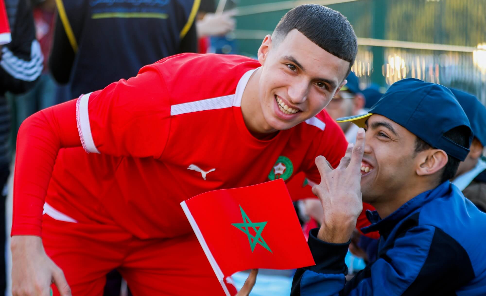  تحت أنظار أطفال ذوي الهمم.. المنتخب الوطني يخوض ثاني مران تحضيرا لمواجهة البرازيل‎‎ 