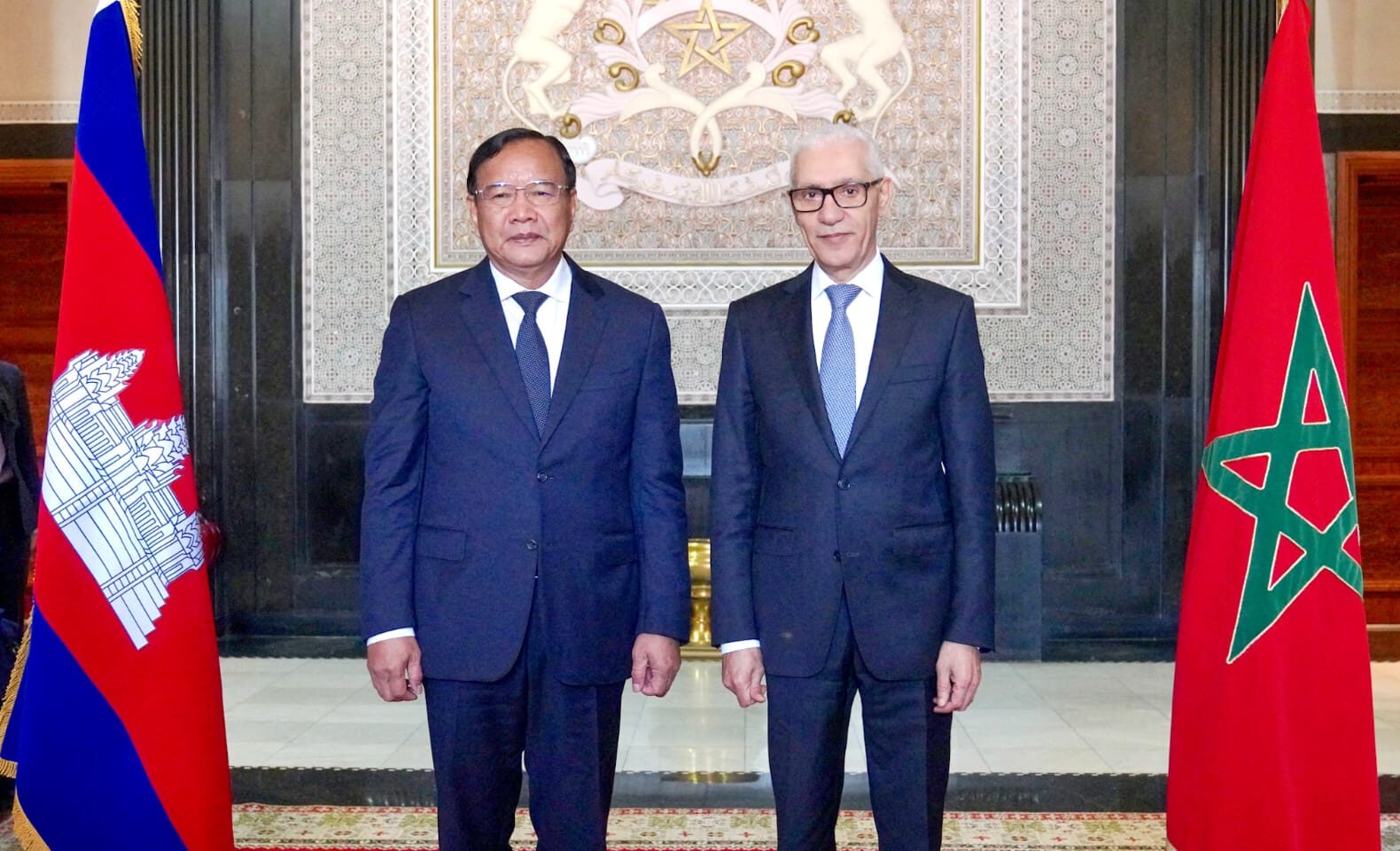  وزير خارجية كمبوديا يؤكد دعم بلاده لسيادة المغرب على الصحراء في لقاء مع الطالبي العلمي 