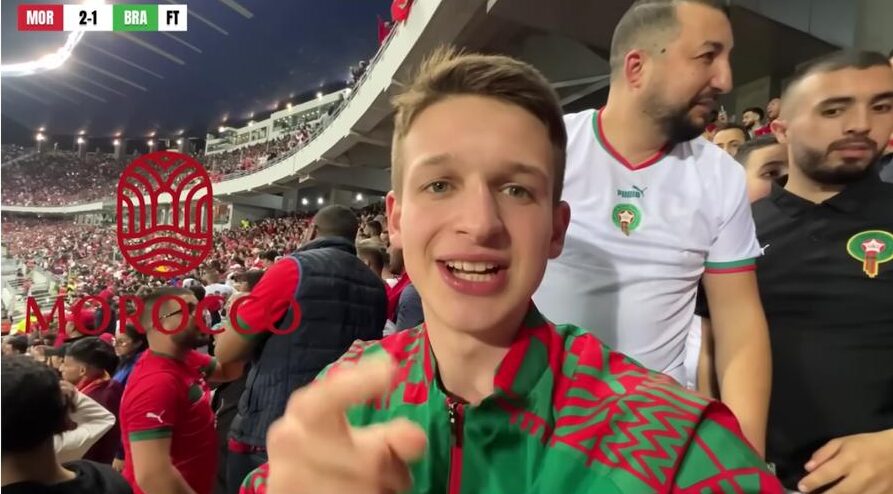  المكتب الوطني للسياحة وراء استدعاء اليوتوبر الإنجليزي "ثوغدين" لمباراة المغرب والبرازيل والفيديو يقارب المليوني مشاهدة 