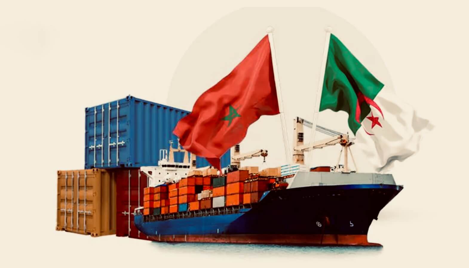 باستثناء قطاعي التمور والزجاج.. القطيعة السياسية وغلق الأجواء يدحر بالمبادلات التجارية بين المغرب والجزائر إلى مستويات "غير مسبوقة"