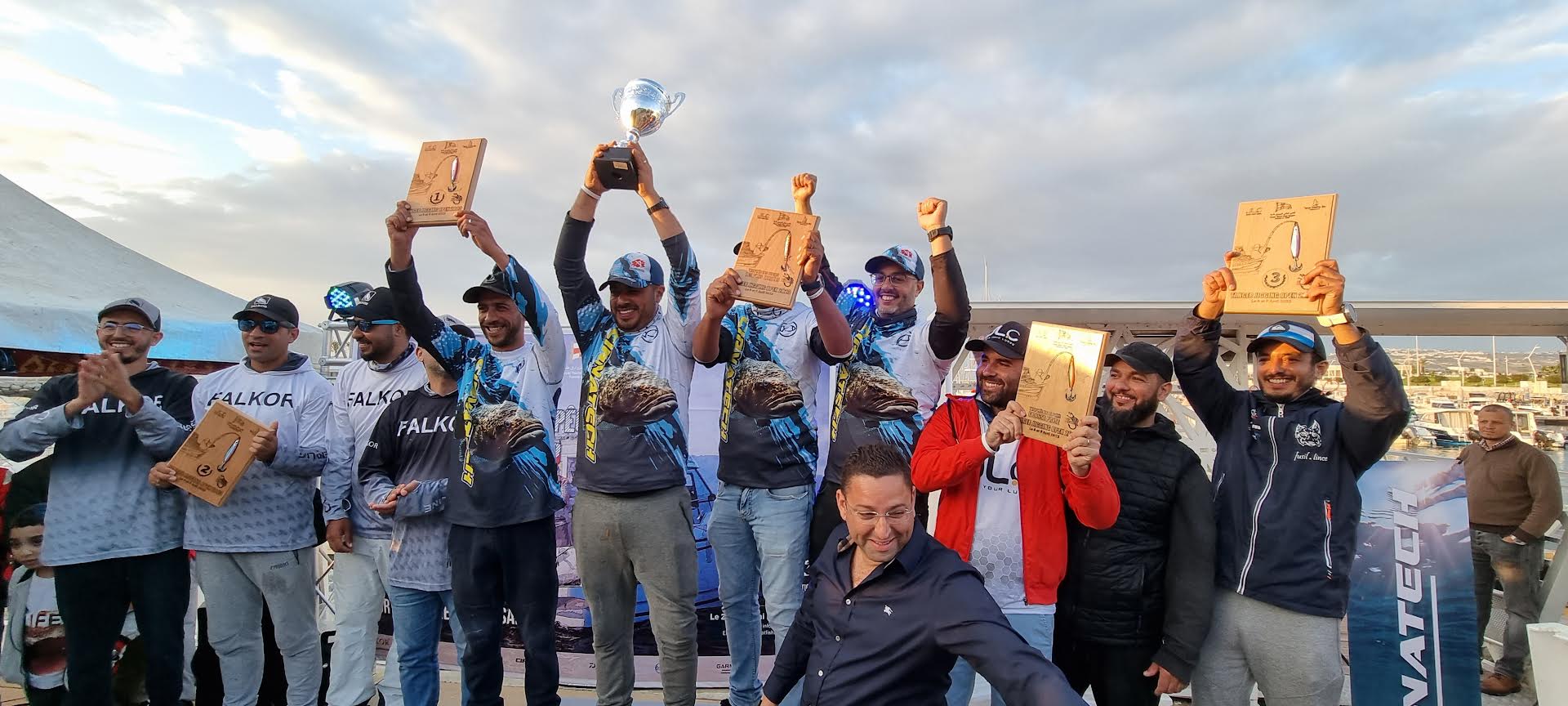  الدورة الثانية للصيد العمودي بطنجة تجمع 80 متسابقا ساهموا في التحسيس بأهمية حماية البيئة البحرية 