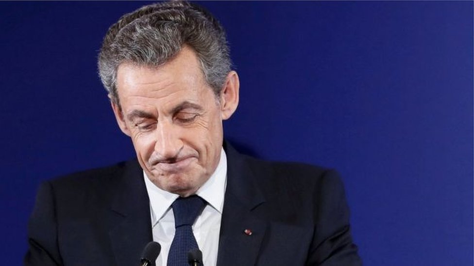 الحكم بالسجن ثلاث سنوات سجنا على الرئيس الفرنسي السابق نيكولاس ساركوزي