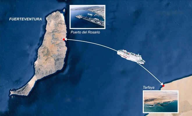  مَصادر تكشف للصحيفة تفاصيل مراسلة وزير النقل المغربي لحكومة جزر الكناري من أجل تسريع الربط البحري بين طرفاية وميناء "ديل روساريو" بالأرخبيل 