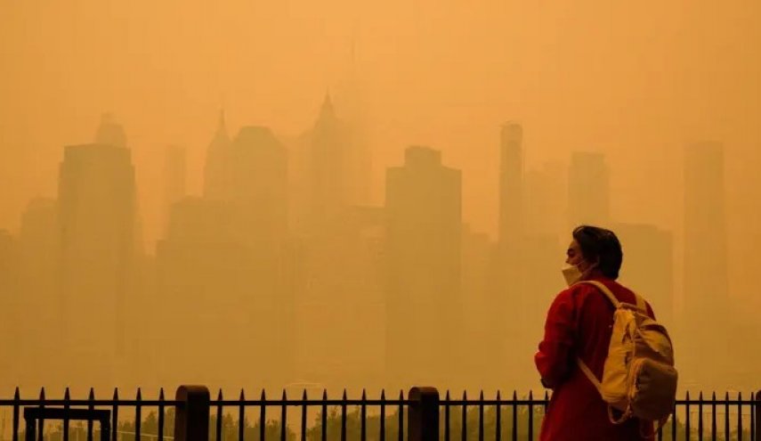 حرائق الغابات في كندا تسبب في تردي نوعية الهواء في عدة مناطق