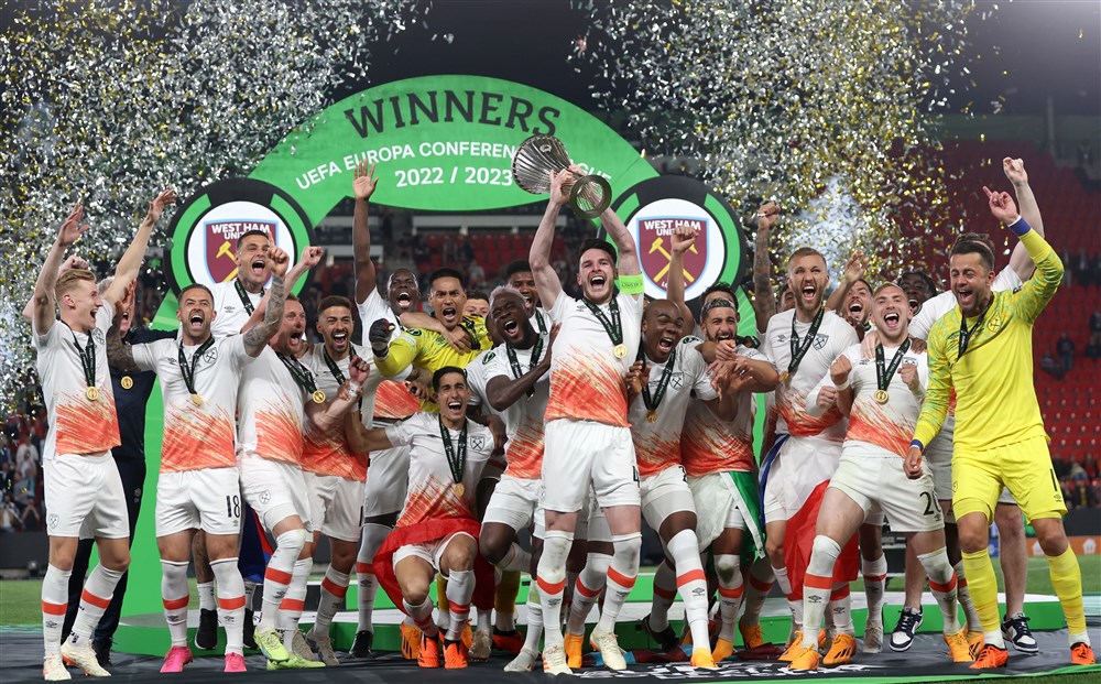  فريق وست هام الإنجليزي يحرز لقب "كونفرنس ليغ الأوروبية" على حساب فيورنتينا الإيطالي 