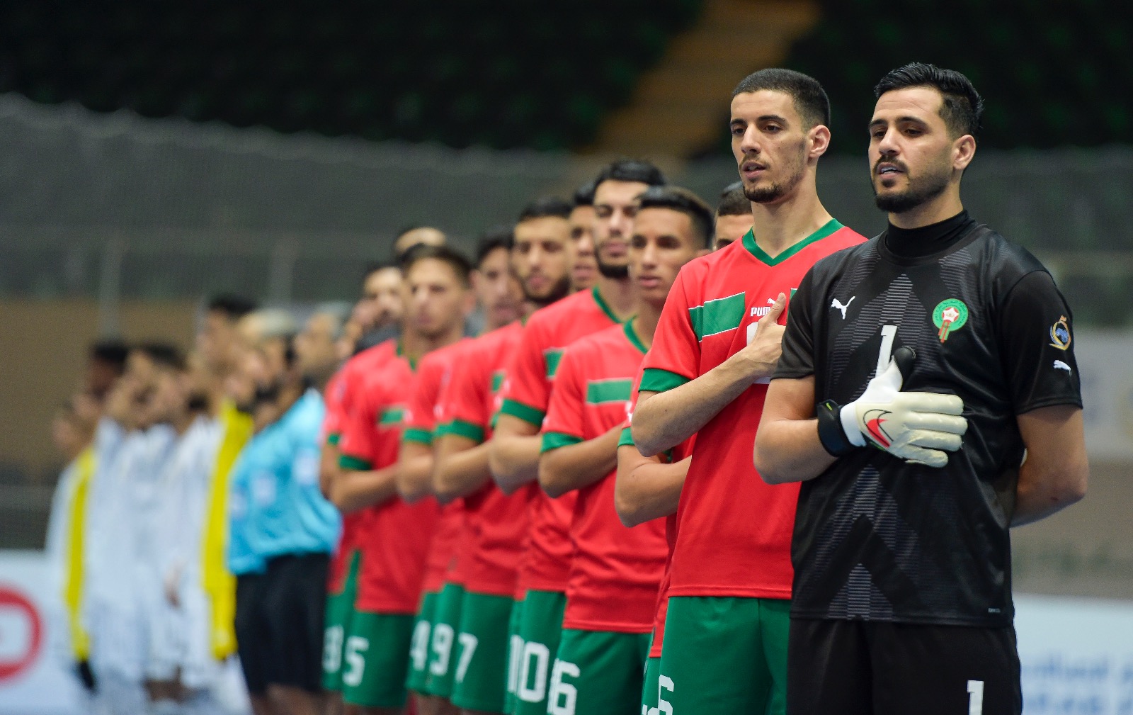 بسبعة أهداف لواحد.. المنتخب المغربي لكرة القدم داخل القاعة يَهزم منتخب الكويت ويتوج بكأس العرب