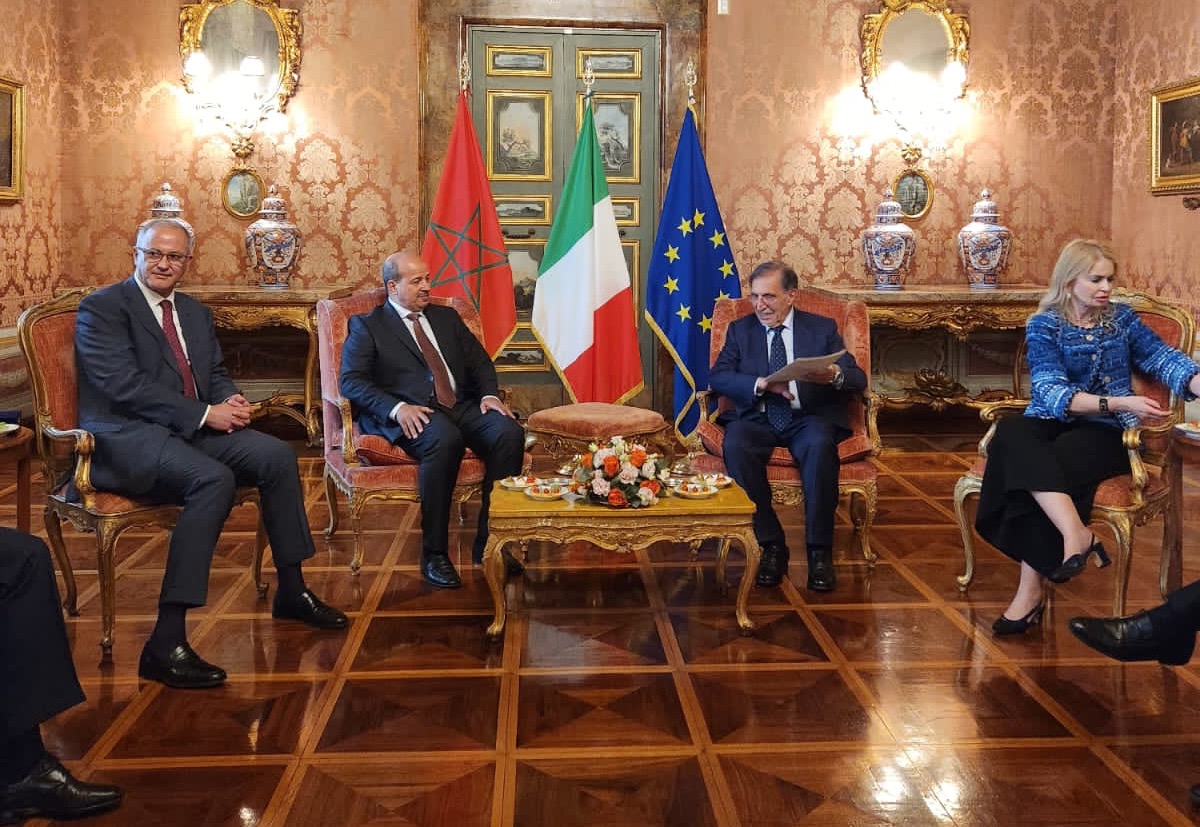  ميارة يؤكد لرئيس مجلس الشيوخ الإيطالي أن "الخيار الوحيد الممكن" لحل ملف الصحراء هو الحكم الذاتي 