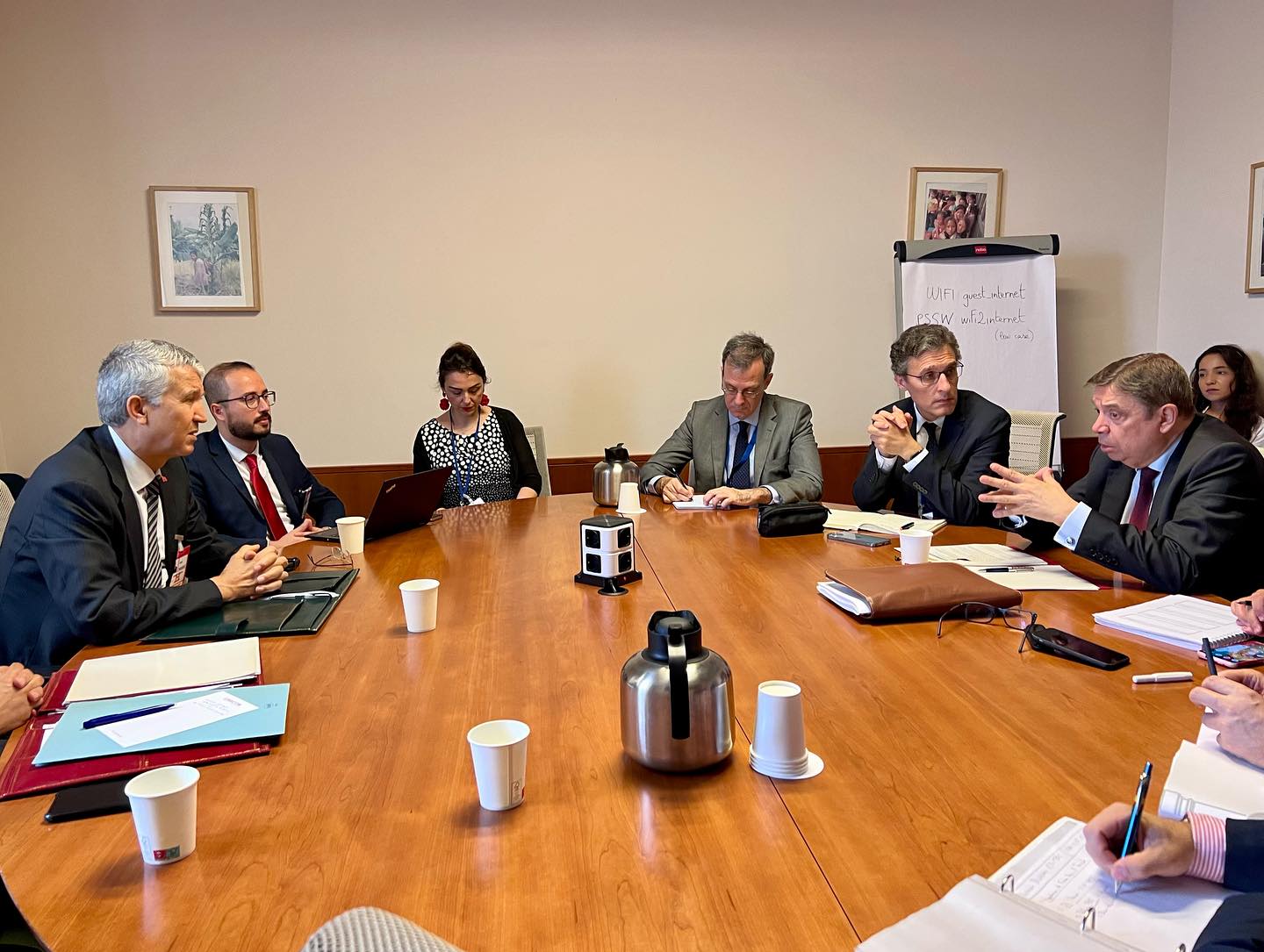  على بُعد أسبوعين من انتهاء اتفاقية الصيد البحري.. الصديقي يلتقي نظيره الإسباني بلاناس بروما الإيطالية 