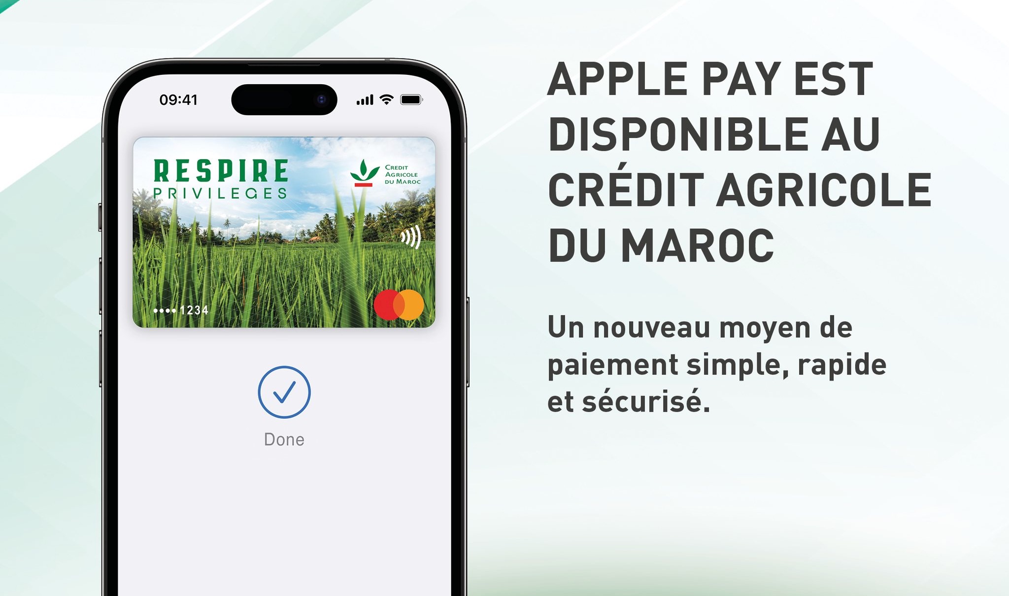  القرض الفلاحي للمغرب يتيح خدمة Apple Pay لعملائه خدمة خاصة مع iPhone وApple Watch 