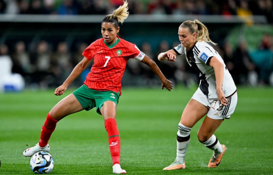 المنتخب المغربي النسوي ينهزم بنتيجة ثقيلة أمام المنتخب الألماني في أولى مبارياته في كأس العالم للسيدات