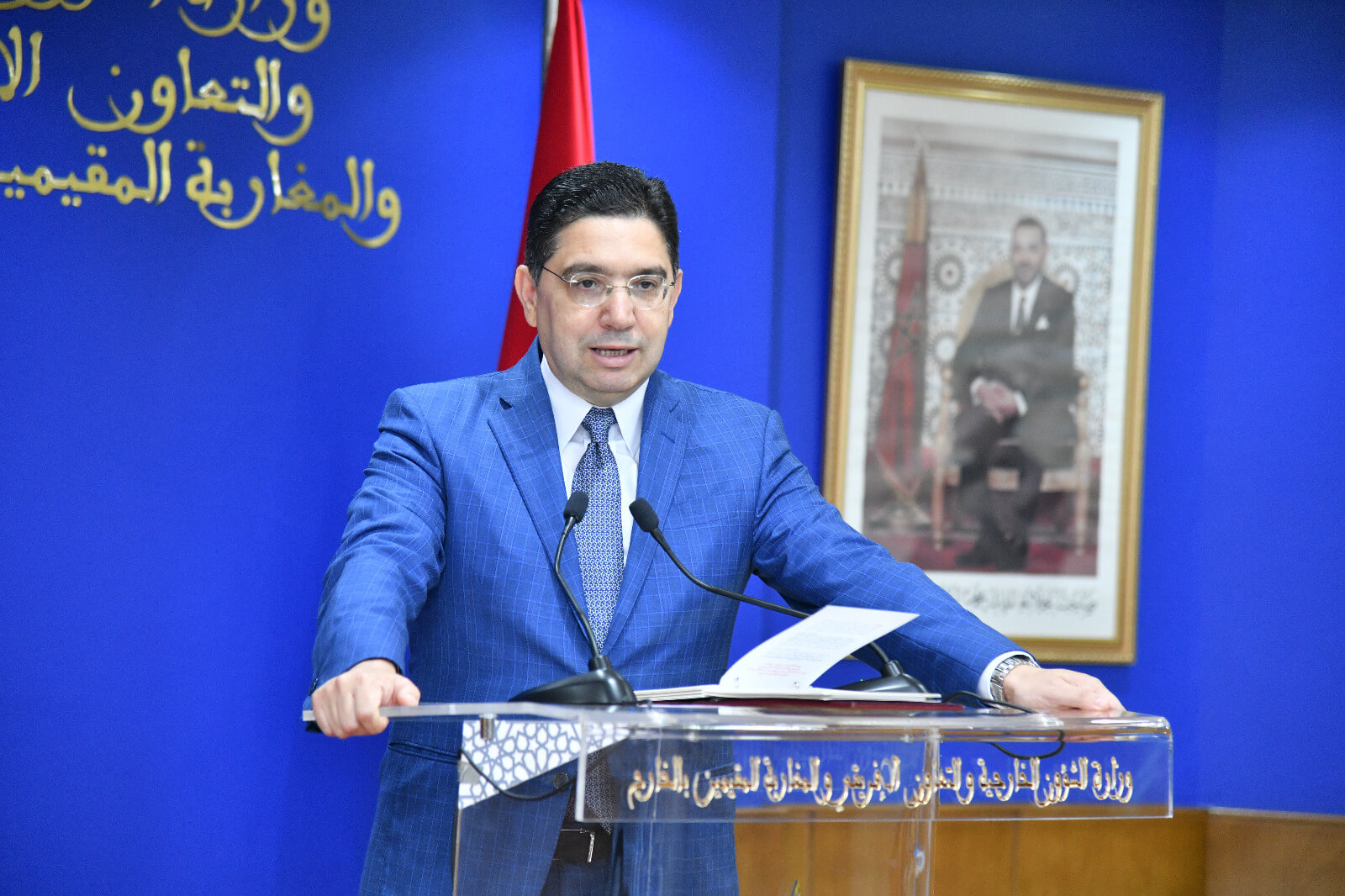 المغرب يُطالب المجتمع الدولي بالتدخل العاجل لوقف العدوان الإسرائيلي على فلسطين