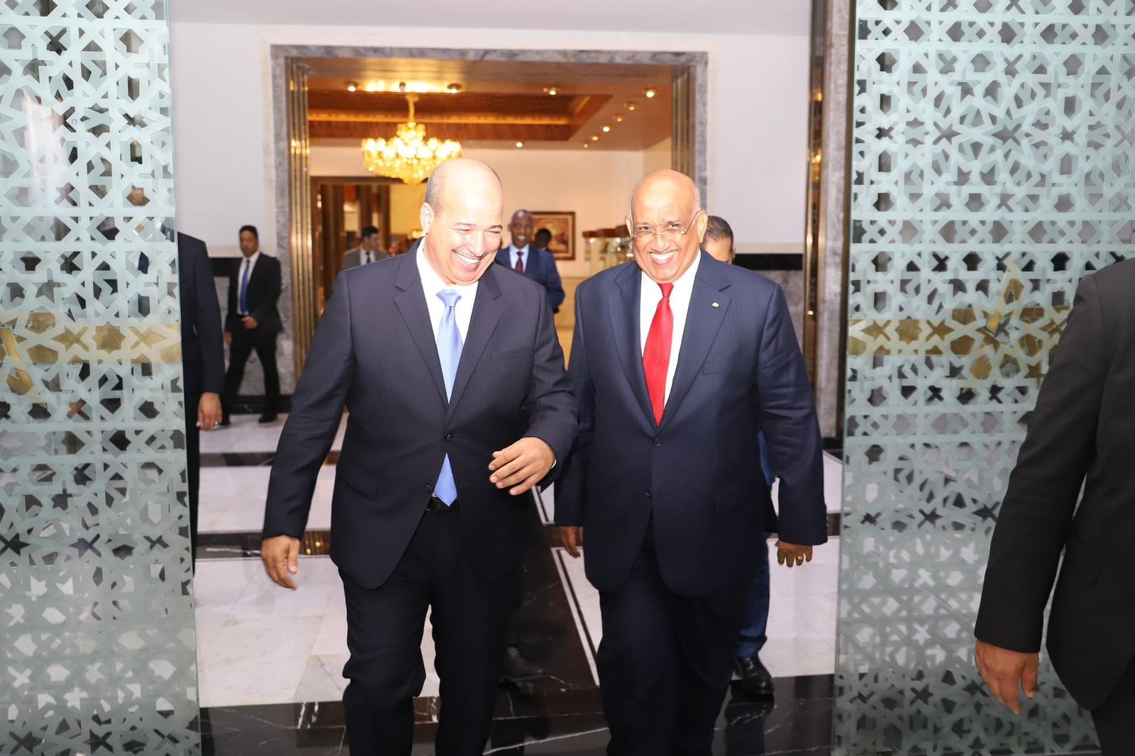  رئيس مجلس المستشرين يستقبل رئيس الجمعية الوطنية لجمهورية جيبوتي 