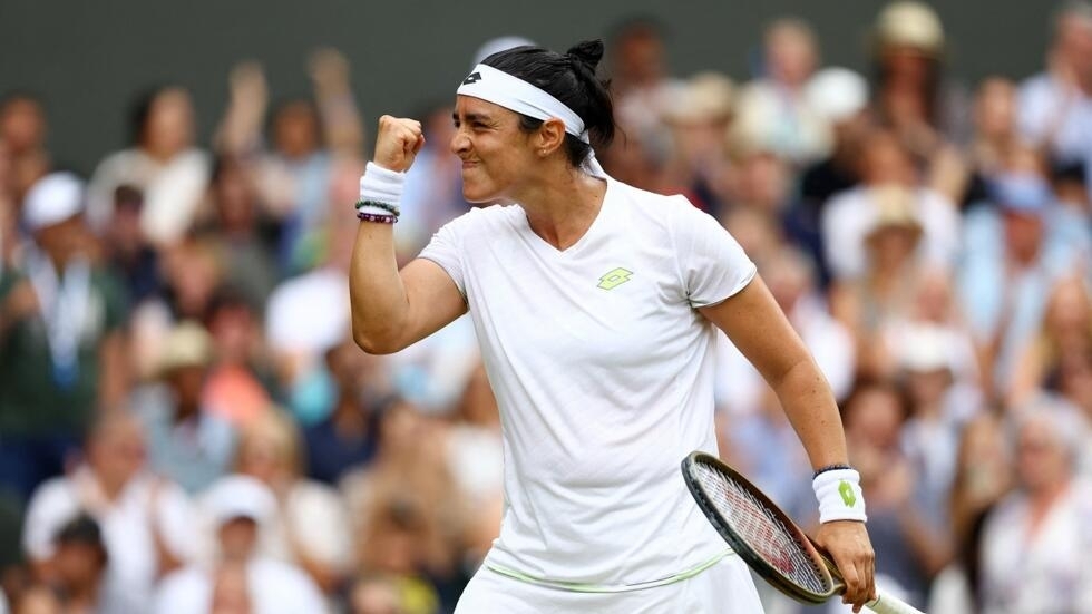 أنس جابر تواصل كتابة "السعادة" على وجوه التونسيين ببلوغ نصف نهائي بطولة ويمبلدون للتنس