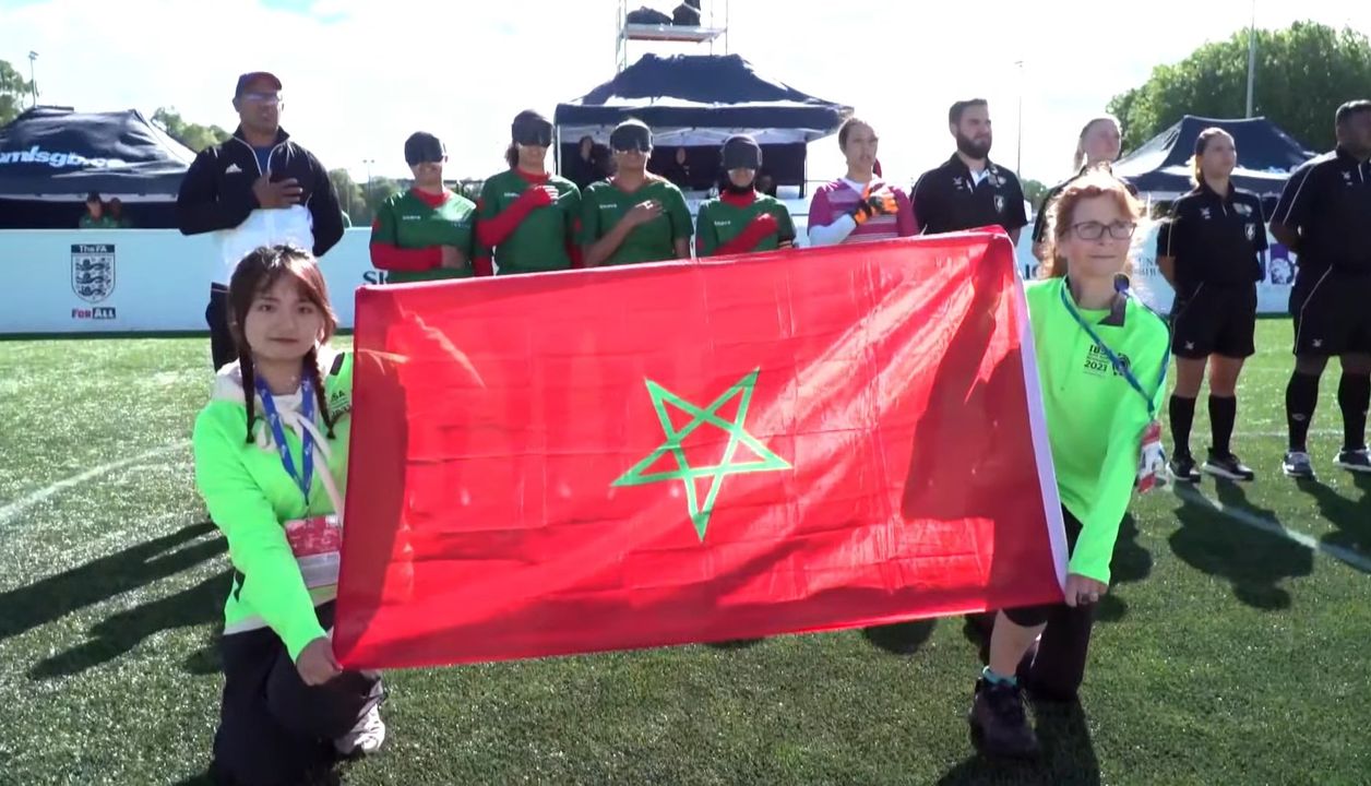 المنتخب المغربي النسوي للمكفوفات ينهي منافسات كأس العالم لكرة القدم في المرتبة الخامسة