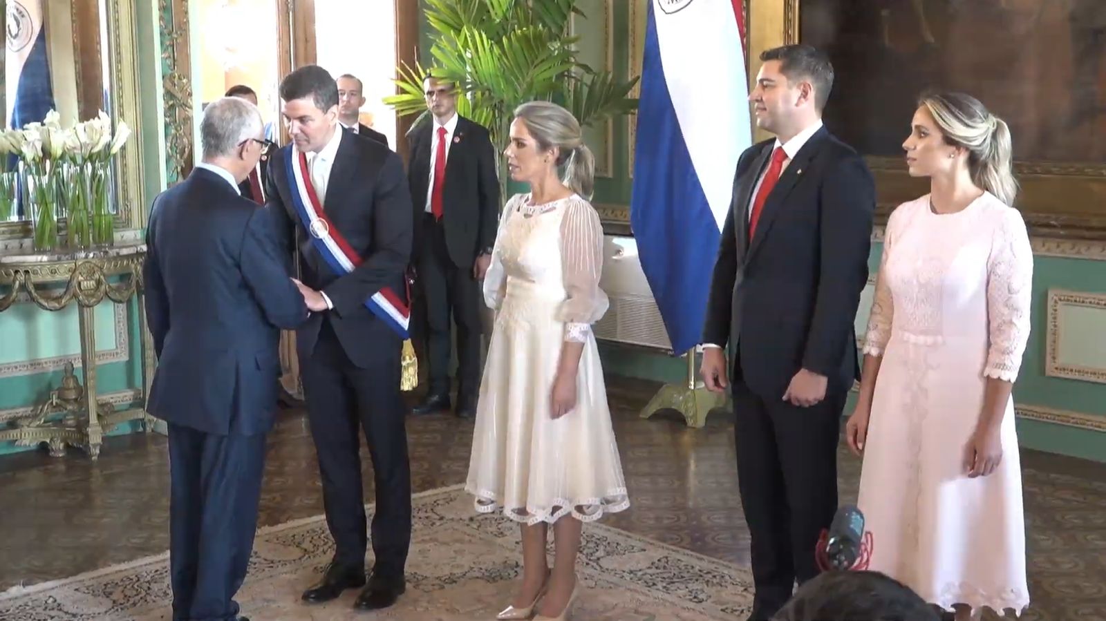  رئيس مجلس النواب يمثل الملك محمد السادس في حفل تنصيب الرئيس الباراغوياني الجديد 