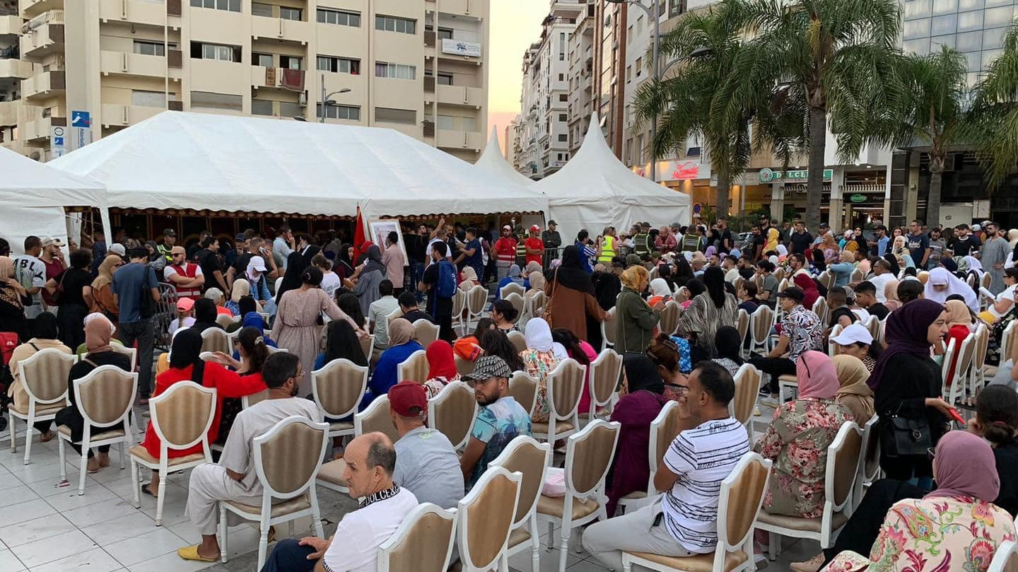 حملة واسعة النطاق بطنجة للتبرع بالدم وسط إقبال كبير من المواطنين