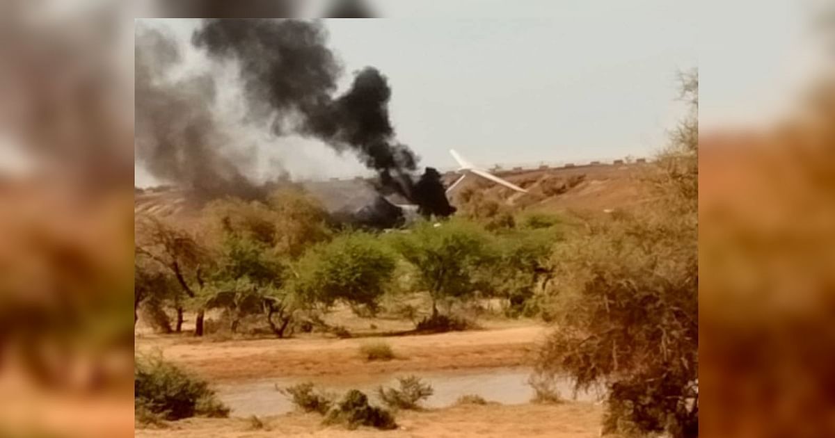 تحطم طائرة عسكرية أثناء هبوطها شمال مالي