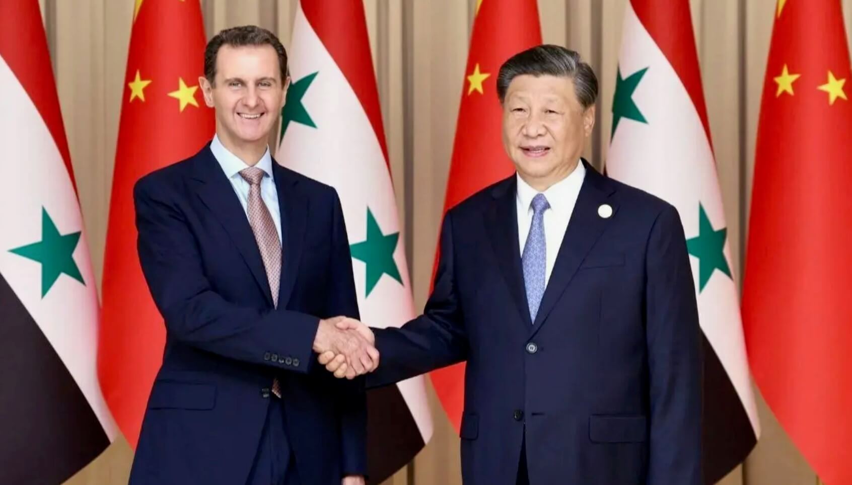  الرئيس الصيني يستقبل الرئيس السوري بشار الأسد ويتحدث عن "شراكة استراتيجية" بين البلدين 