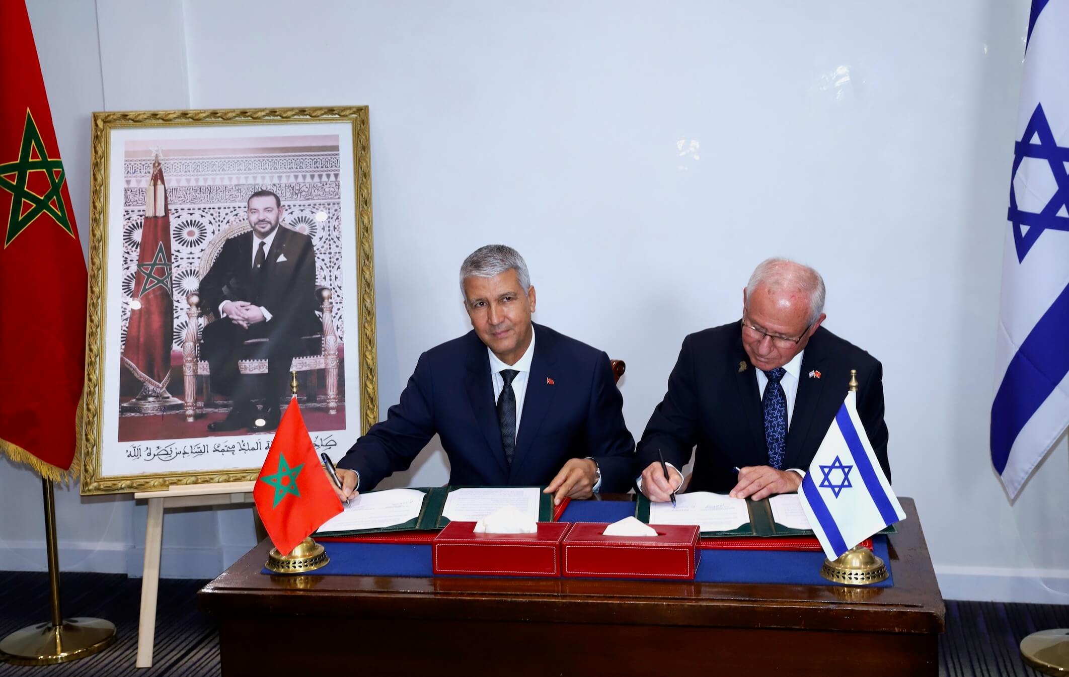 التوقيع بمراكش على مذكرة تفاهم بين المغرب وإسرائيل في مجال الزراعات المائية