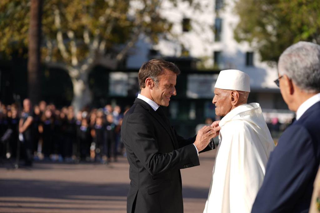 في محاولة لإصلاح العلاقات مع الرباط.. ماكرون يكرم الجنود المغاربة الذين حرروا كورسيكا بحضور لوديي ممثلا للملك 