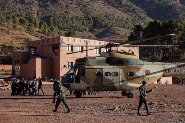  الأخبار المتداولة عن سقوط مروحية بتراب إقليم أزيلال زائفة ولا أساس لها من الصحة 