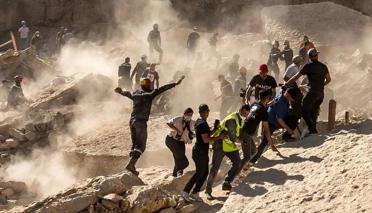  أربع هزات ارتدادية تضرب عمق جبال الأطلس الكبير بقوة 4.9 درجة إحداها ما بين مراكش وأمزميز 