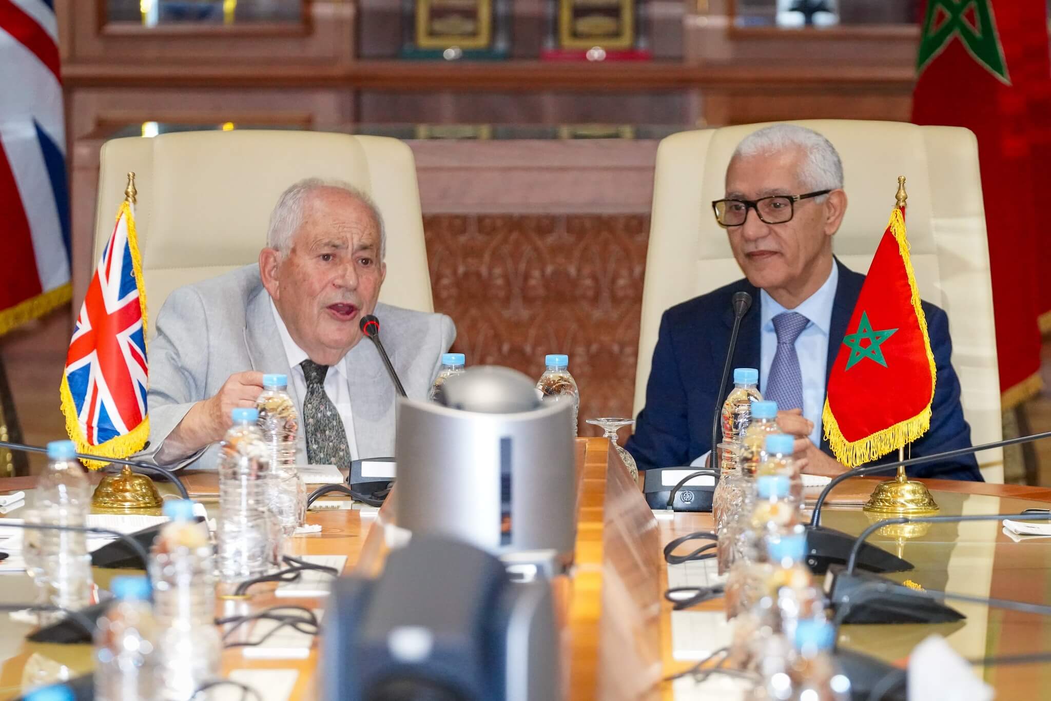  رئيس مجلس النواب يجري مباحثات بالرباط مع وفد عن النادي الليبرالي الوطني بالمملكة المتحدة 