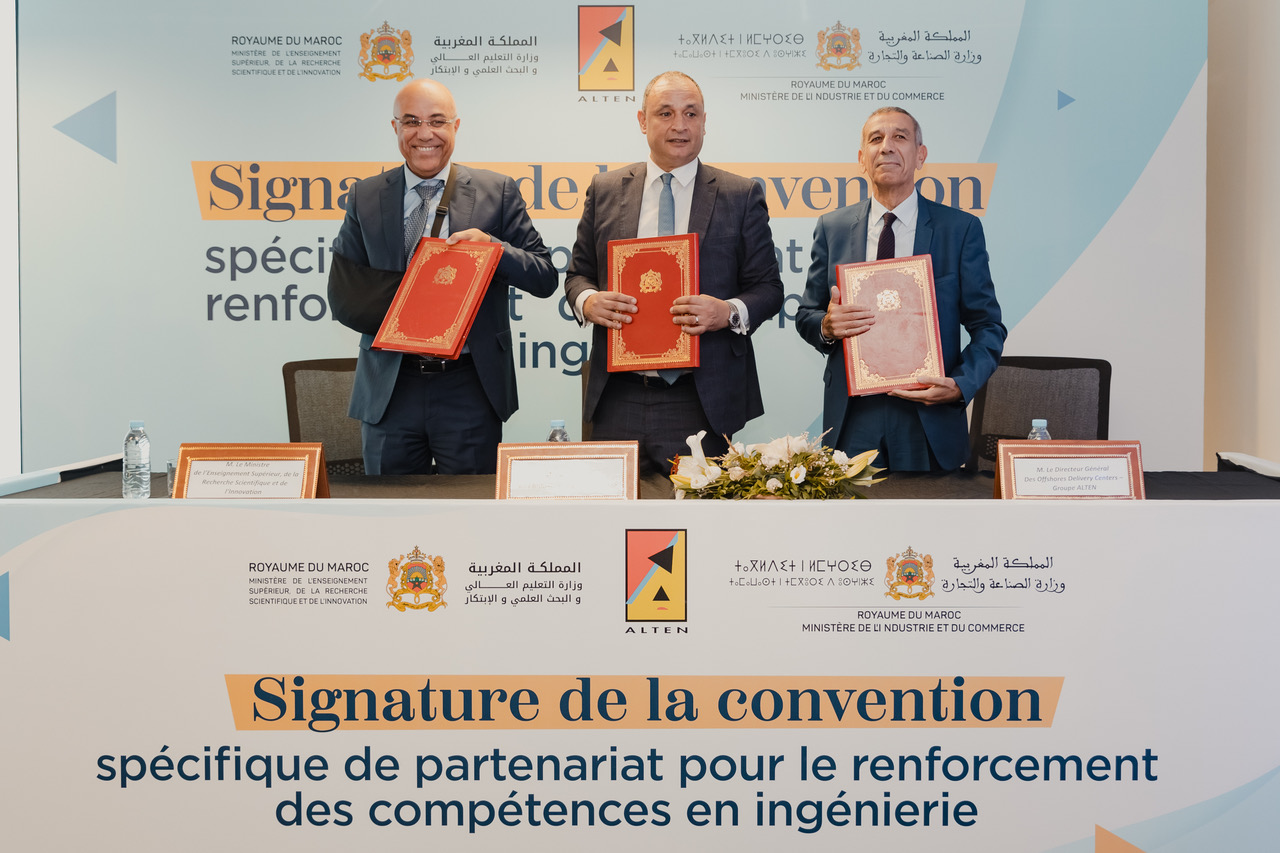  توقيع اتفاقية شراكة وإطلاق برنامج ALTEN BRIDGE لتعزيز قابلية توظيف الشباب والتميز الأكاديمي في مجال الهندسة 