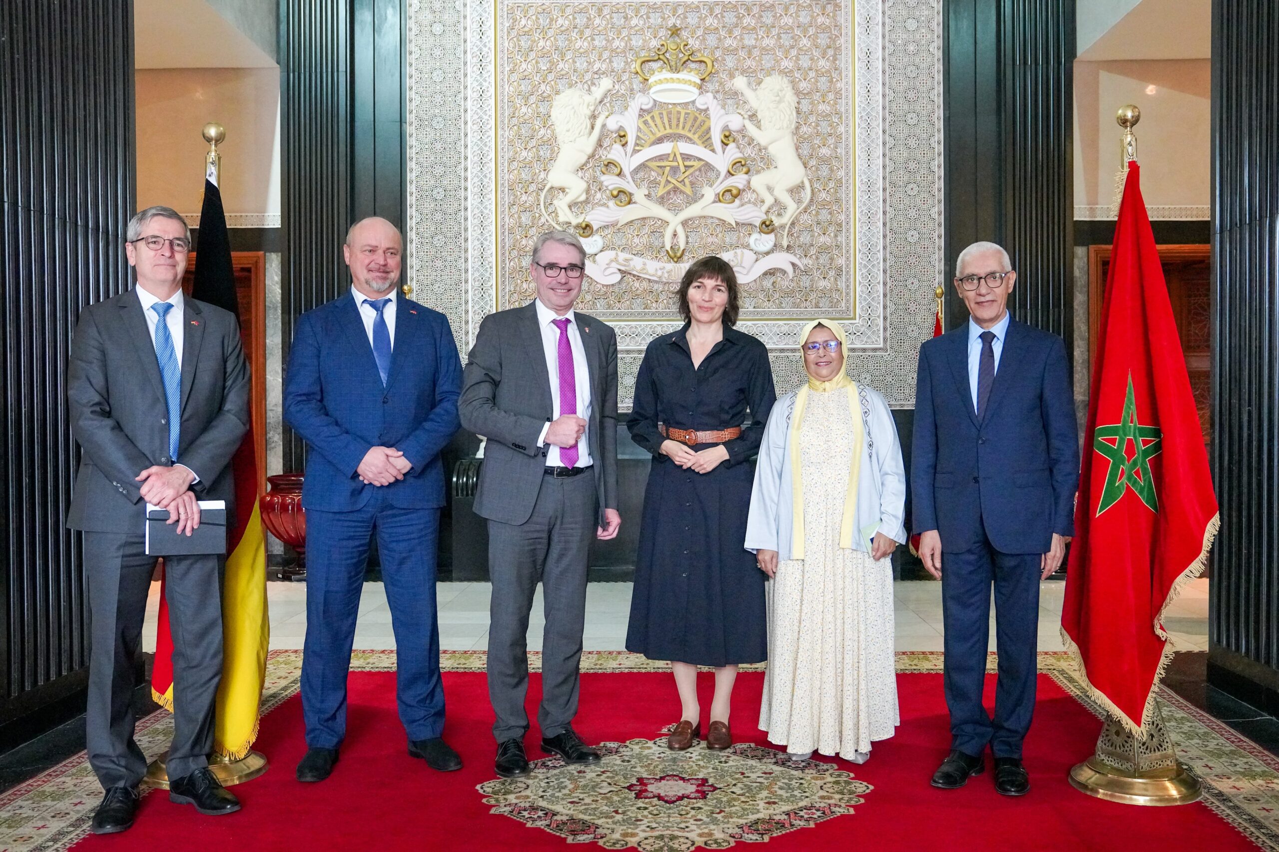 الطالبي العلمي يجري مباحثات مع رئيس مجموعة الصداقة المغربية بالبرلمان الألماني