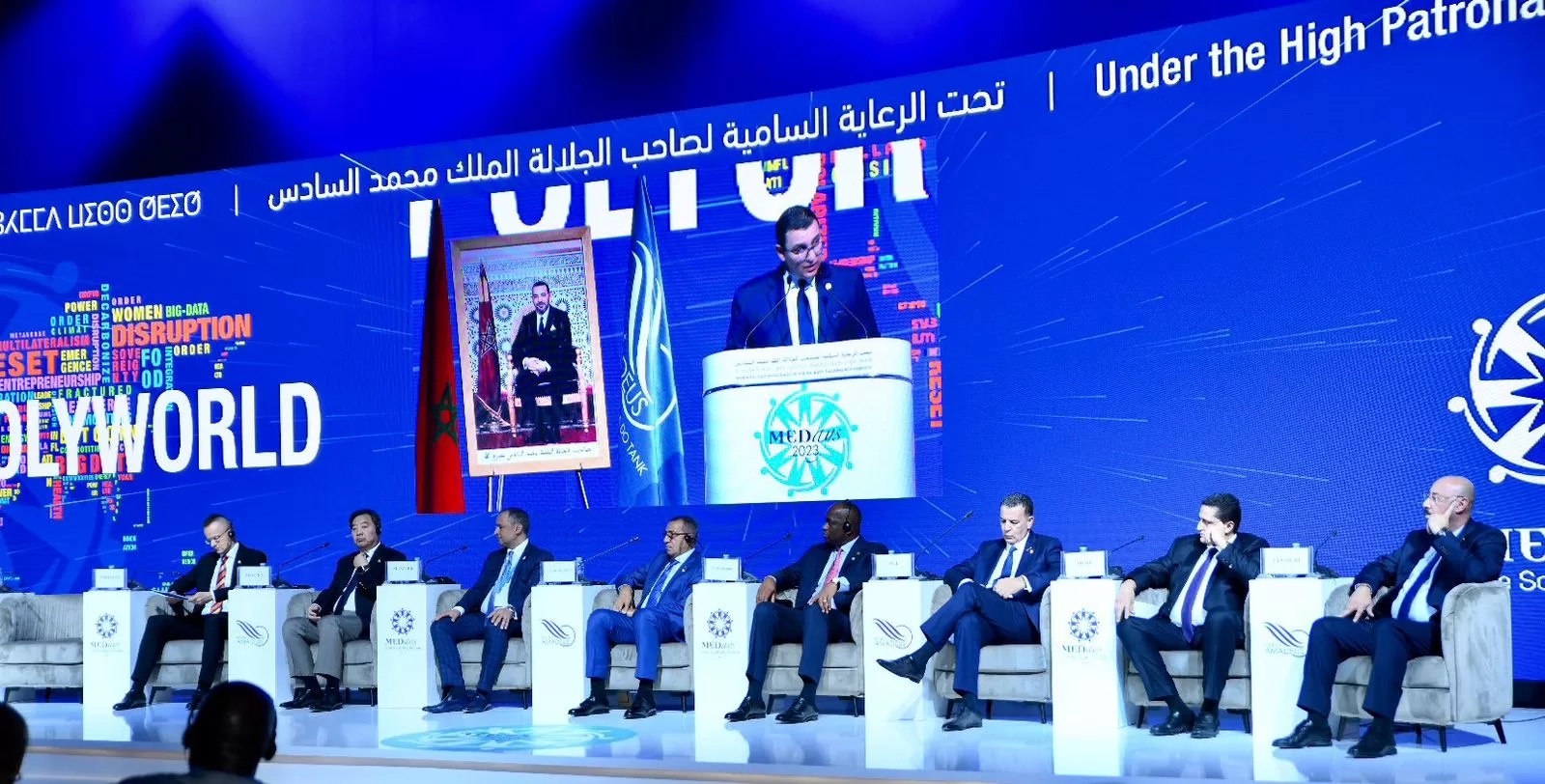 منتدى "ميدايز" يتحول إلى منصة للدفاع عن العدوان الإسرائيلي على غزة.. ومحتجون يطالبون الضيوف باحترام موقف المغرب الذي عبر عنه الملك