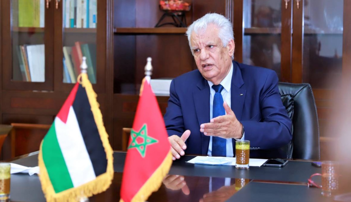 سفير فسلطين بالرباط: موقف المغرب تجاه القضية مبدئي وثابت ورسالة الملك القوية أكدت ذلك