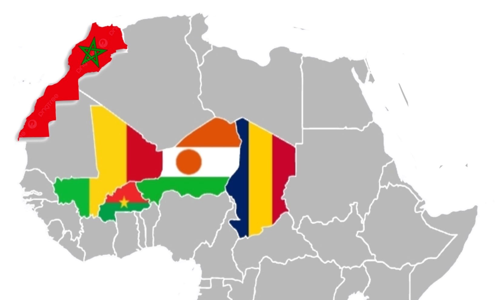 تقرير استخباراتي: الجزائر متخوفة من المشروع المغربي لربط دول الساحل بالمحيط الأطلسي