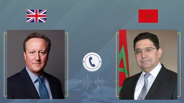 بوريطة ودافيد كاميرون يستعرضان العلاقة بين المغرب وبريطانيا والوضع في غزة