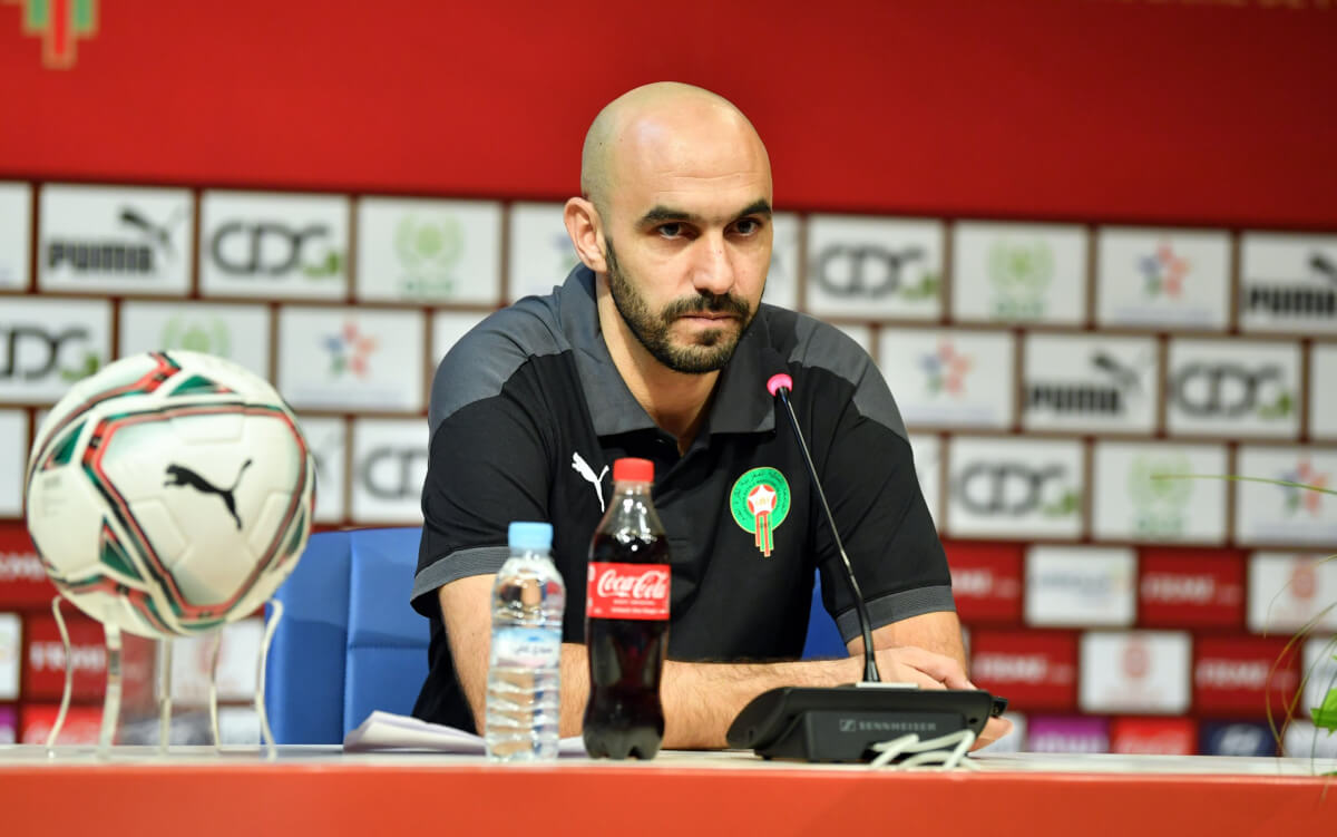  الركراكي: من المخجل أن يتم اتهامي بالتلفظ بعبارات عنصرية ضد لاعب الكونغو الديمقراطية 