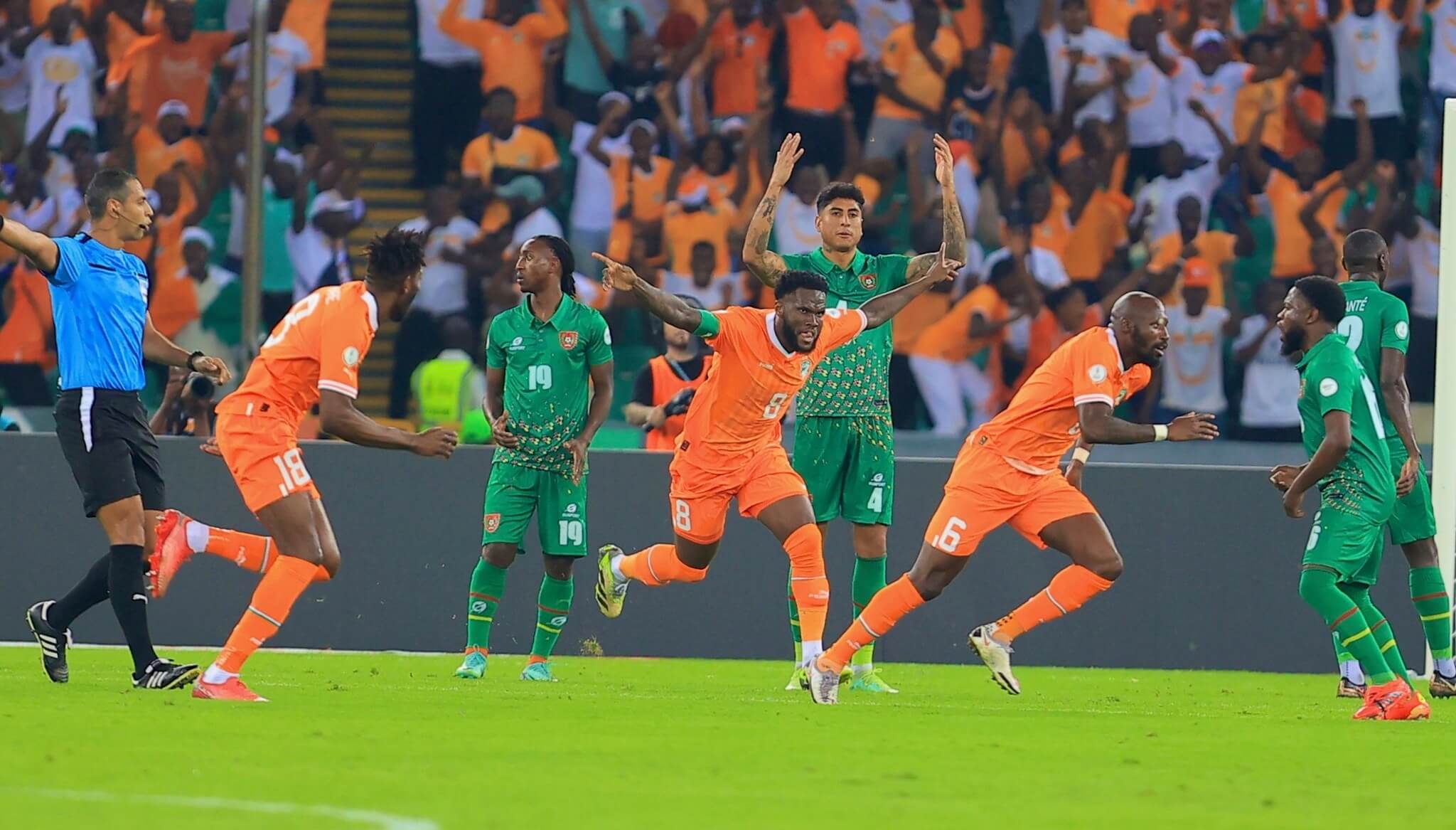 منتخب كوت ديفوار يفتتح كأس الأمم الأفريقية بالفوز على غينيا بيساو