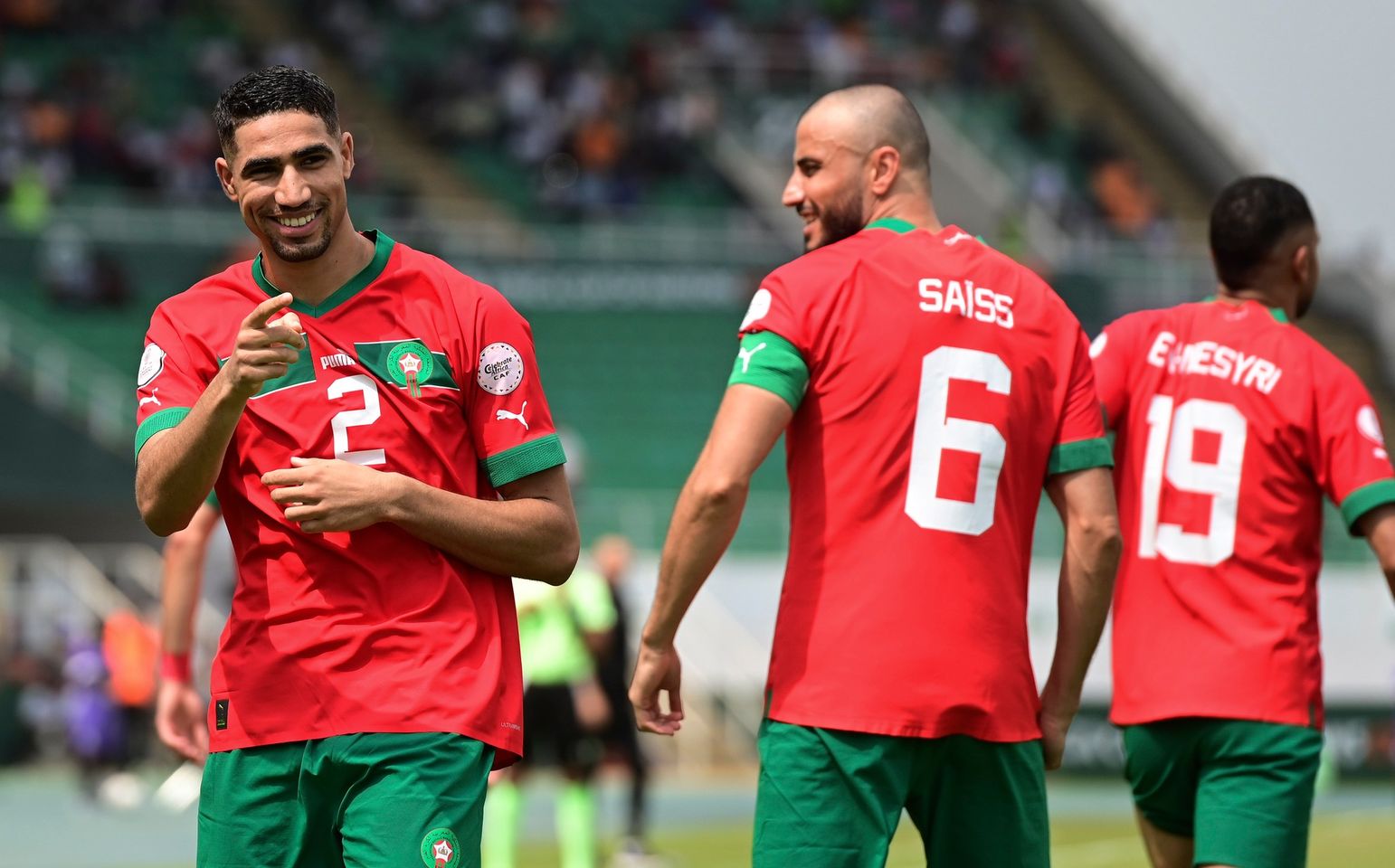  المنتخب المغربي يتأهل رسميا إلى ثمن النهائي عقب إجراء مباريات الجولة الثالثة للمجموعتين الأولى والثانية 