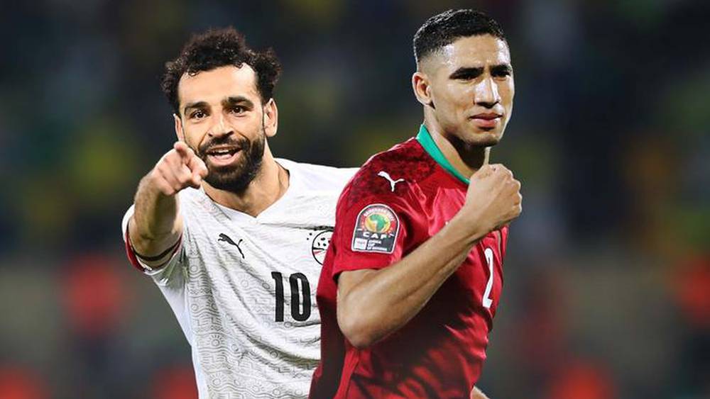 حكيمي وصلاح الأعلى قيمة سوقية بين لاعبي كرة القدم المشاركين في كأس أمم إفريقيا