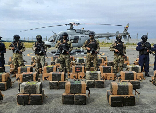 الإكوادور.. الجيش يضبط 22 طنا من الكوكايين، أكبر كمية محجوزة في تاريخ البلاد