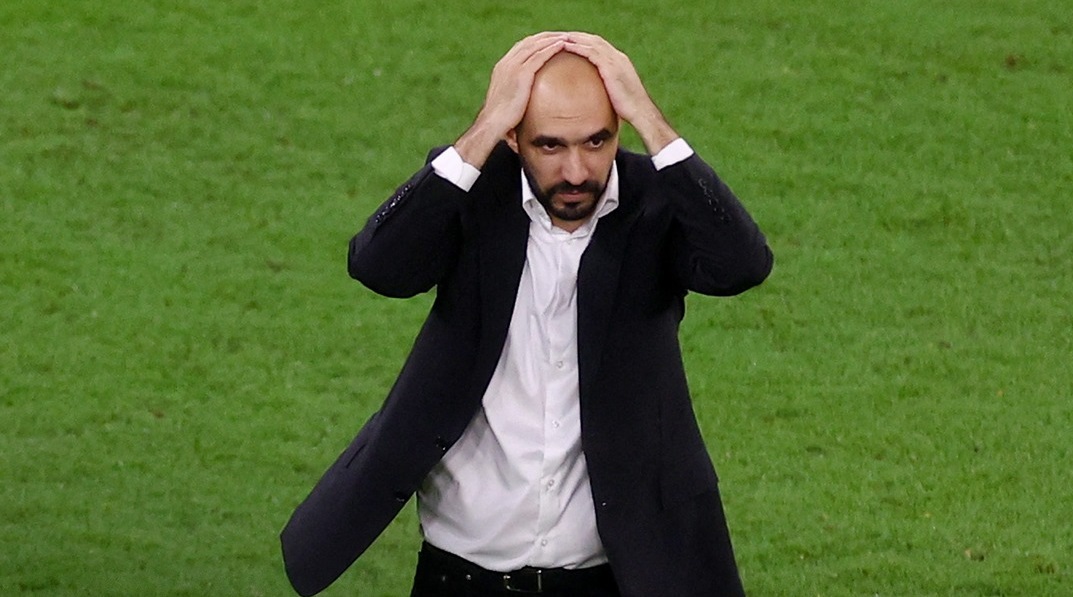 قُبيل مباراة المغرب وزامبيا.. "الكاف" يصدر عقوبة إيقاف بحق الركراكي والجامعة تستأنف القرار