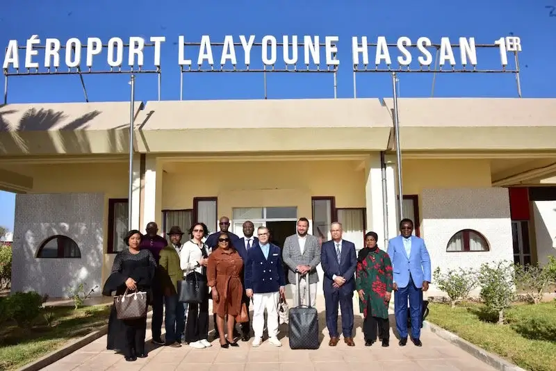 وفد من السفراء الممثلين الدائمين لدى مكتب الأمم المتحدة بجنيف يطلع على مظاهر التنمية بجهة العيون-الساقية الحمراء