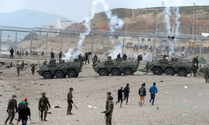 لتبرير ما يحدث في غزة.. منظمة إسرائيلية تثير الجدل في إسبانيا بفيديو تفاعلي يتخيل قيام المغرب بالهجوم على سبتة ومليلية