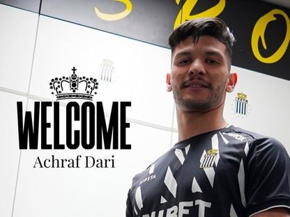 أشرف داري ينضم إلى "سبورتينغ شارلروا" على سبيل الإعارة