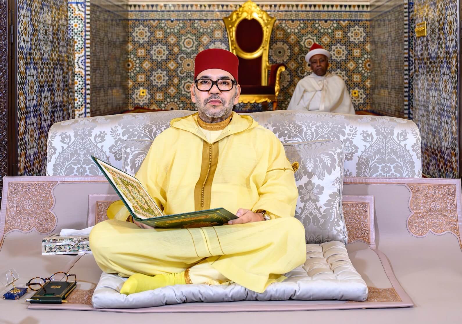 الملك محمد السادس يترأس الدرس الأول من سلسلة "الدروس الحسنية" الرمضانية بالقصر الملكي بالرباط