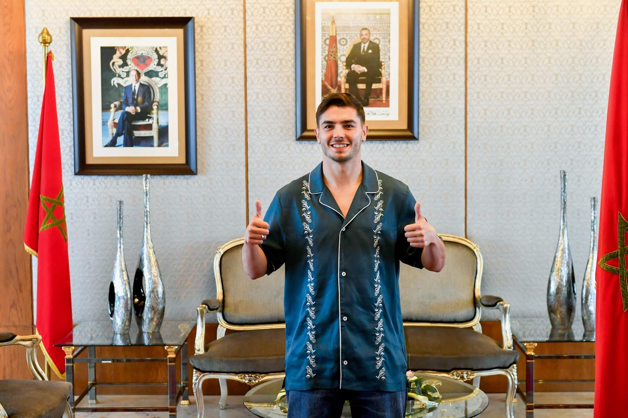 إبراهيم دياز: الدفاع عن ألوان المنتخب الوطني المغربي لكرة القدم يعد "شرفا كبيرا"