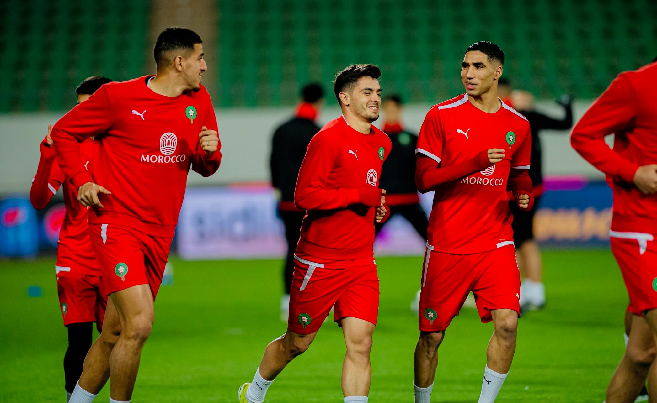  الركراكي يبدأ مباراة أنغولا الودية بالوافد الجديد على المنتخب المغربي إبراهيم دياز ونجم فريق موناكو بن الصغير 