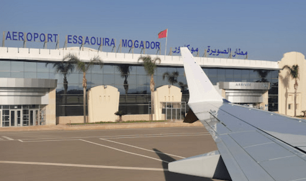 ارتفاع حركة النقل الجوي بمطار الصويرة بنسبة 35 في المائة عند متم فبراير الماضي